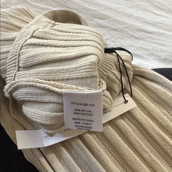 The Line by K /Revolve NWT Daisy Ribbed Knit Pants - Picture 10 of 12